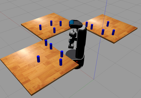 Motion Planning with incomplete scene information