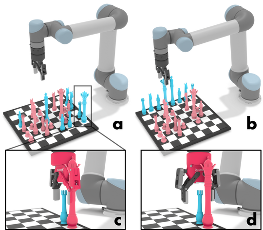 Optimal Grasps and Placements for Task and Motion Planning in Clutter